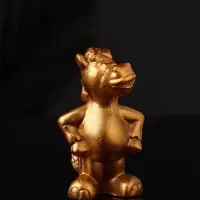 Фигура "Конь реальный" 8 см, бронза