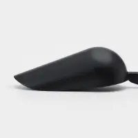 Совок для сыпучих продуктов Alum black, 370 мл, 21.5 см, алюминий, чёрный
