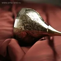 Бокал для вина, 20×9×9 +/- 1 см, латунь