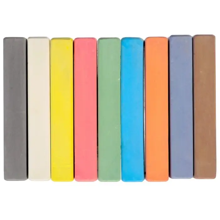 Мелки цветные школьные 9 шт. «Единорог» «Минни Маус и единорог» Мелки цветные школьные 9 шт. «Единорог» «Минни Маус и единорог»