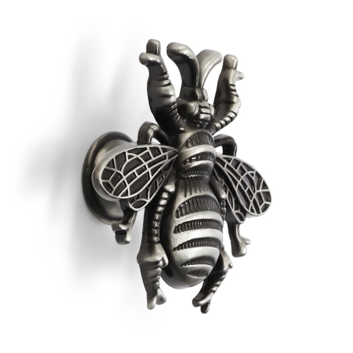 Ручка-кнопка CAPPIO PRO Ручка-кнопка CAPPIO PRO "Жук" 59 x 56 мм, цвет стар. серебро