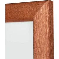 Рамка А4 21x30 см Комус/ATTACHE деревянный багет 25мм темная сосна