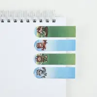 Стикеры-закладки с липким слоем 4 шт, 20 л  "Отважному защитнику!" Стикеры-закладки с липким слоем 4 шт, 20 л  "Отважному защитнику!"