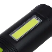 Фонарь ручной тм ЕРМАК, LED+COB, 4 режима, 1200мАч, 5,8х14,8см
