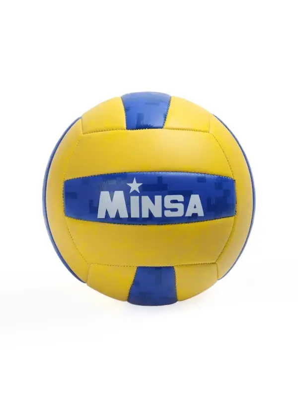 Волейбольный мяч MINSA, машинная сшивка, 18 панелей, р. 5, PVC