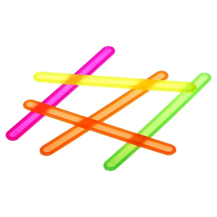 Счетные палочки 50 штук в пенале &laquo;Фонарики&raquo; Calligrata, неоновые, МИКС