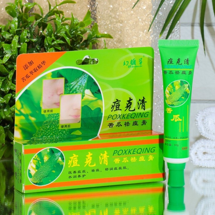 Крем от угрей, акне, прыщей «Горький огурец», 30 г Крем от угрей, акне, прыщей «Горький огурец», 30 г