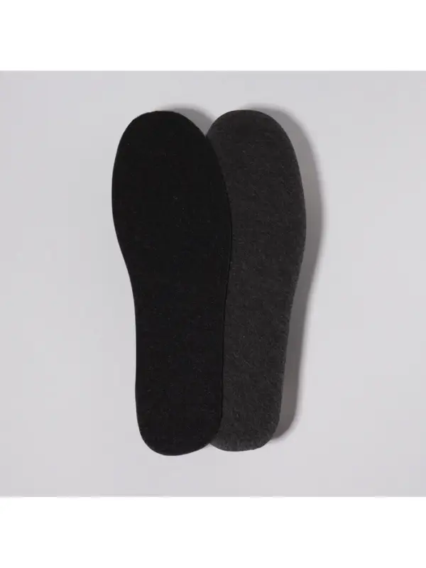 Стельки для обуви, универсальные, р-р RU до 44 (р-р Пр-ля до 46), 28 см, пара, чёрные