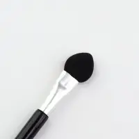Набор аппликаторов для теней, двусторонние, 5 шт., 11.5 см, чёрный, серебристый