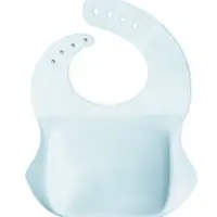 Посуда детская силиконовая, 7 предметов, голубой, Крошка Я