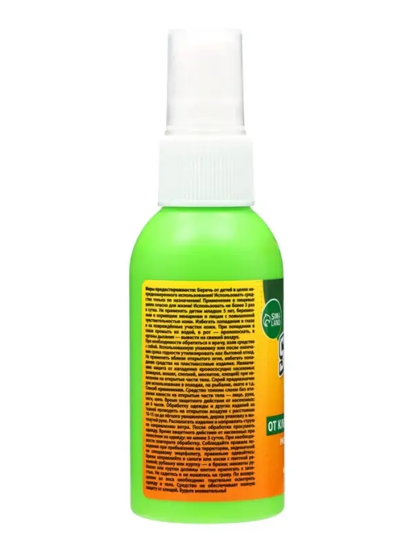 Спрей для нанесения на кожу от клещей и комаров SAFEX 32% ДЭТА 50 мл.