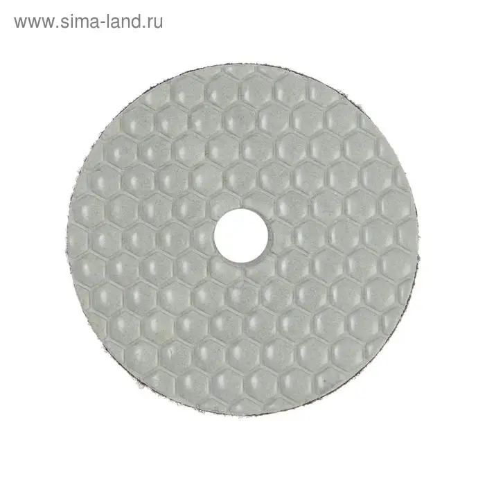 Алмазный гибкий шлифовальный круг ТУНДРА &laquo;Черепашка&raquo;, для сухой шлифовки, 100 мм, № 400