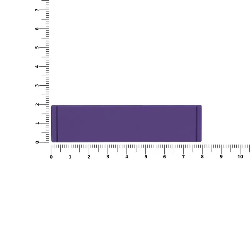 Лейбл из ПВХ Dzeta, S, фиолетовый
