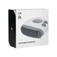 Тепловентилятор Luazon LTO-06, напольный, спиральный, 2000 Вт, 20 м&sup2;, 2 режима, белый