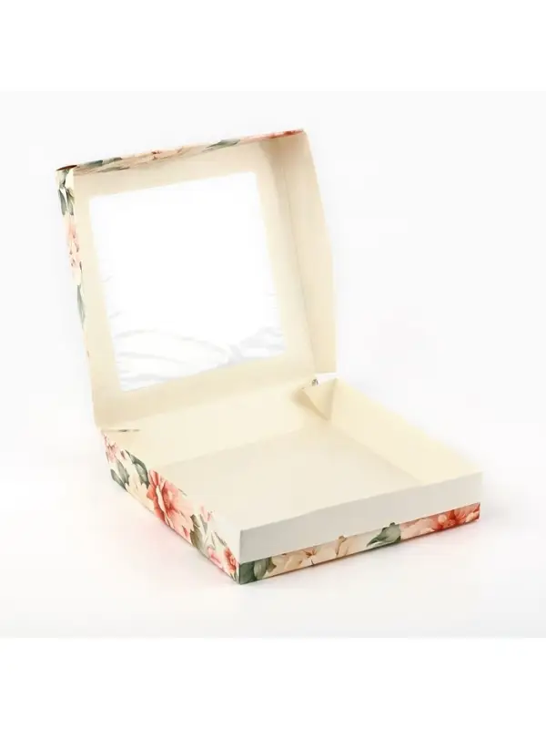 Коробка складная &laquo;Нежность&raquo;, 20&times;20&times;4 см
