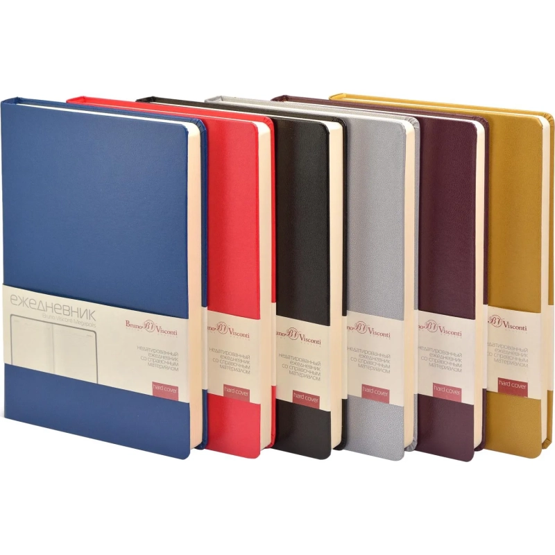 Ежедневник недатированный корич, MEGAPOLIS А5, 142х214мм,320стр.3-281/03