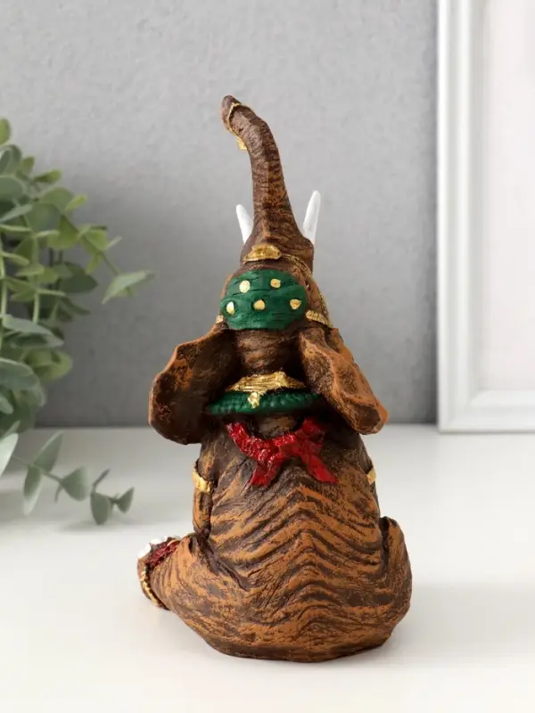 Фигура Фигура "Слон Индийский сидит" 17,5х8,5х9 см