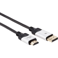 Кабель -переходник DisplayPort M-> HDMI M 4K@60Hz 1.8m VCOM (CG608M-1.8M)