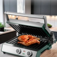 Электрогриль и вафельница КТ-3632 (2 в 1) - 2200 Вт