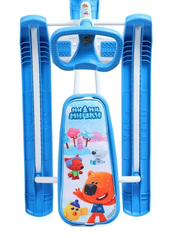 Снегокат &laquo;Тимка спорт 2&raquo; Ми-ми-мишки, голубой, ТС2/ММ1 Nika Kids