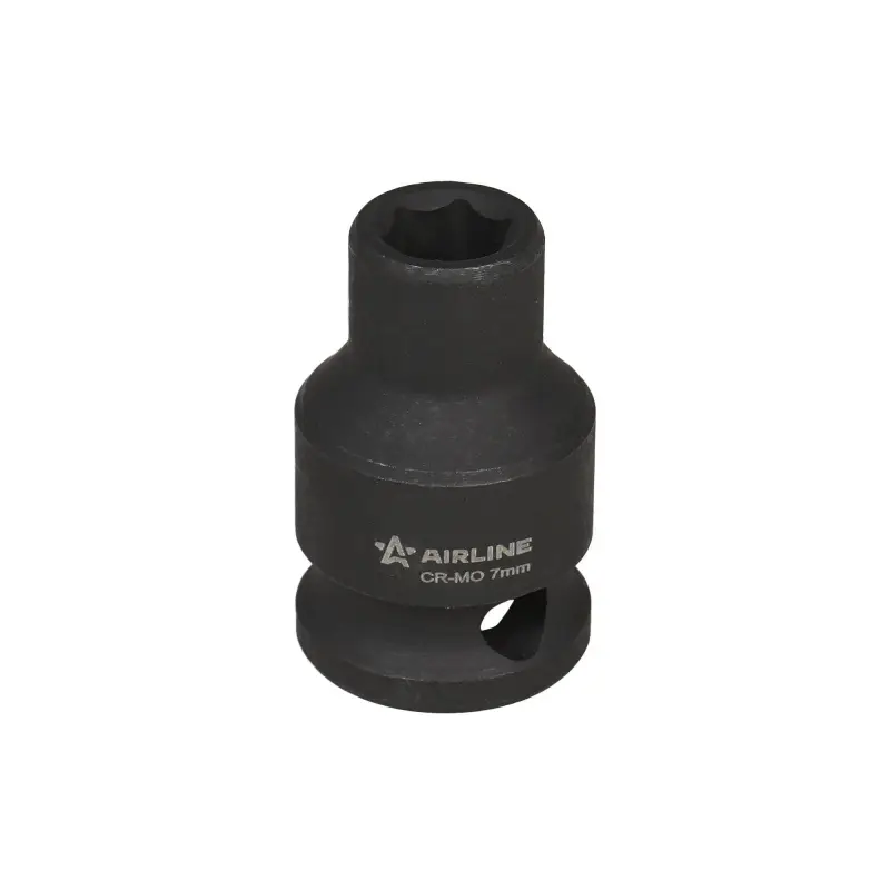 Головка ударная торцевая 3/8"DR шестигранная 7мм, L=30мм