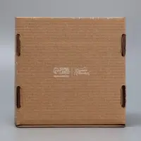 Коробка подарочная сборная с окном, упаковка, &laquo;Цветы&raquo;, бурый, 16 х 8 х 16 см