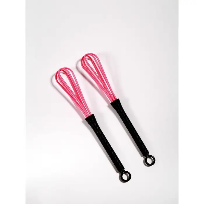 Венчик для смешивания краски, набор - 2 шт, чёрный/розовый