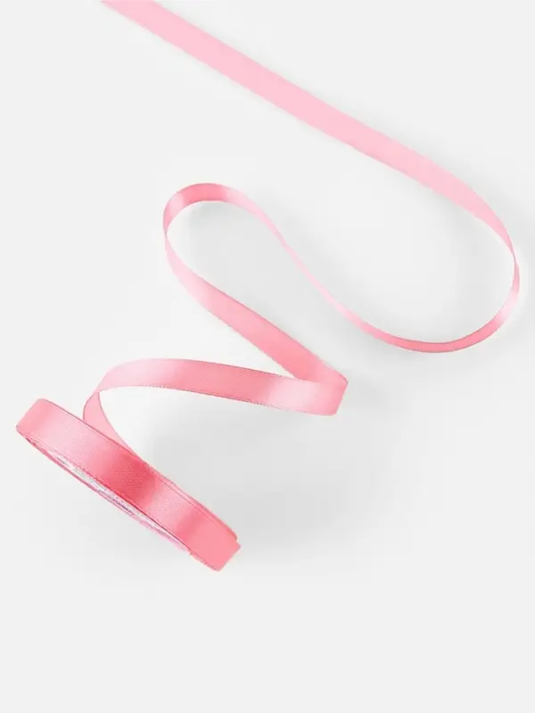 Лента атласная, 12 мм, 23±1 м, пурпурно-розовая №170 Лента атласная, 12 мм, 23±1 м, пурпурно-розовая №170