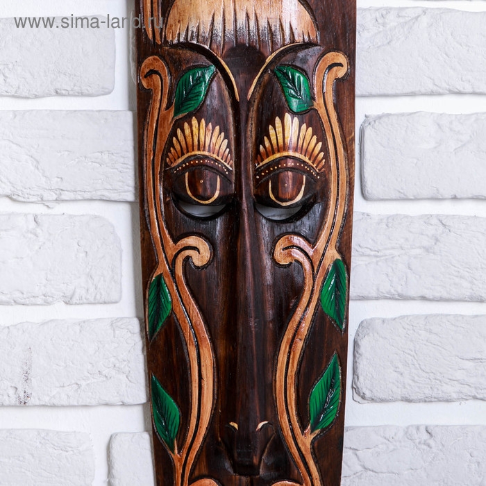 Маска дерево Маска дерево "Джунгли" 100х17х3,5 см