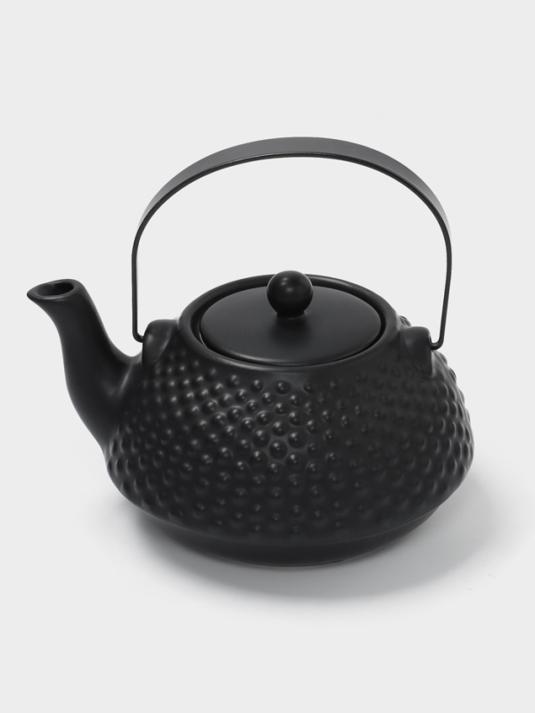 Чайник заварочный с ситом 0,65 л, Magistro Black Swan, черный Чайник заварочный с ситом 0,65 л, Magistro Black Swan, черный