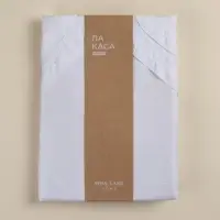 Штора для ванной &laquo;Ла Каса&raquo;, с люверсами, 180&times;180 см, полиэстер, белая