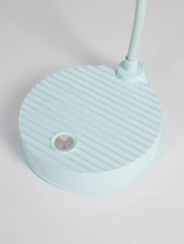 Лампа настольная RISALUX «Санди», светодиодная, USB, АКБ, синяя, 11.7×14.5×18 см Лампа настольная RISALUX «Санди», светодиодная, USB, АКБ, синяя, 11.7×14.5×18 см