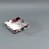 Коробка сборная с PVC крышкой, &laquo;Самой красивой&raquo;, 16&times;16&times;3 см