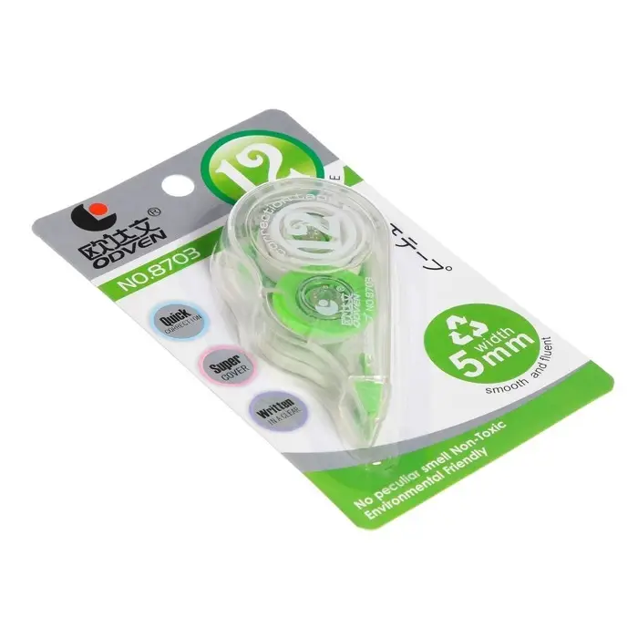 Корректор-лента, 7 м х 5 мм, с держателем, блистер, европодвес Корректор-лента, 7 м х 5 мм, с держателем, блистер, европодвес