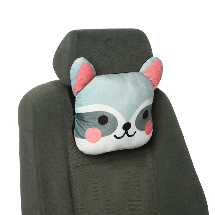 Подушка на подголовник МАТЕХ CUTIE LINE, 30 х 25 х 10 см, серый, белый Подушка на подголовник МАТЕХ CUTIE LINE, 30 х 25 х 10 см, серый, белый