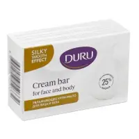 Крем-мыло увлажняющее DURU CREAM BAR, для лица и тела, 90 г