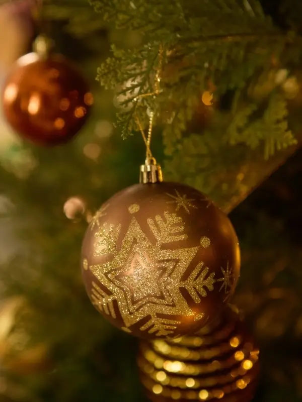 Ёлочные игрушки &laquo;Снежинка блеск&raquo;, шары новогодние, d=8 см, набор 4 шт.