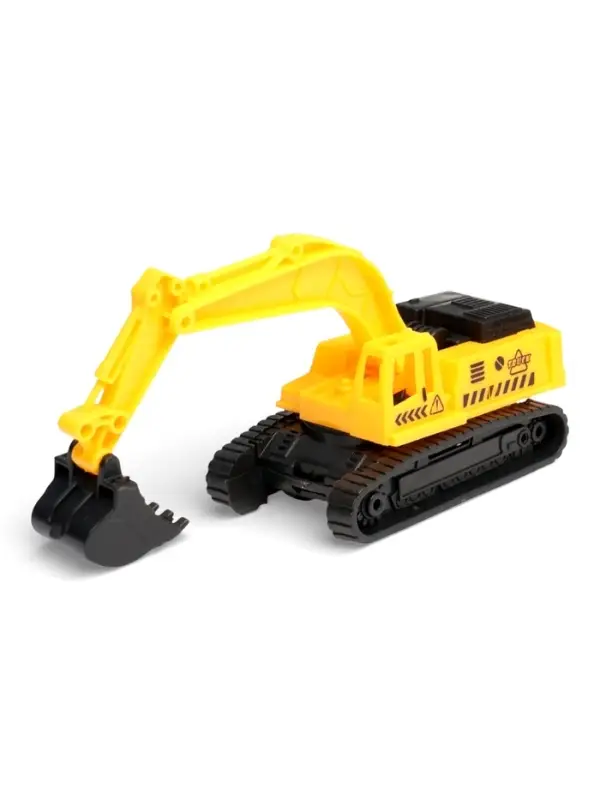 Машина пласт. "Автоперевозчик", 20 см, свет-звук, инерц., подв. дет., экскаватор в компл. 2054256-R