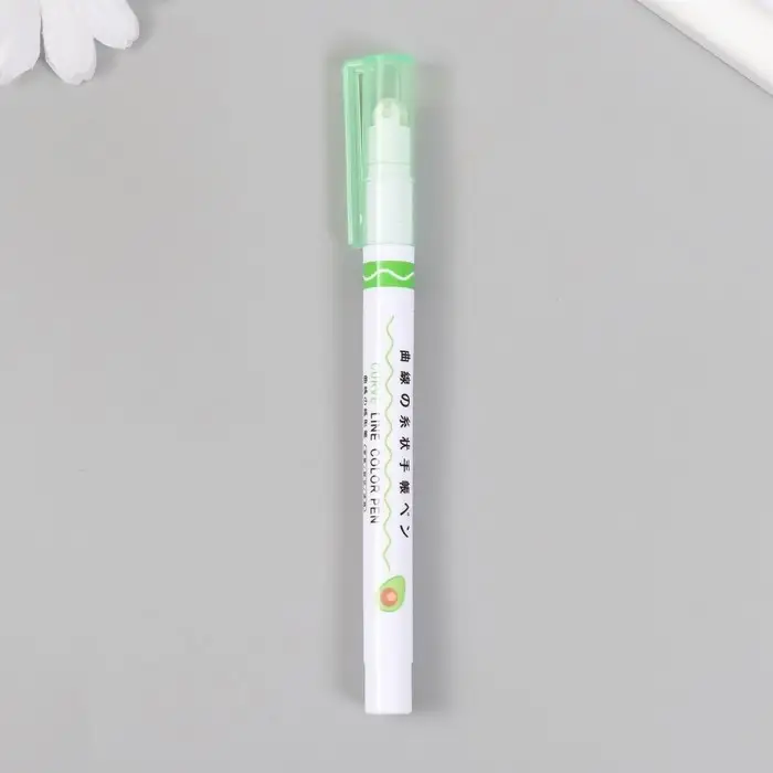 Ручка-печать роликовая для творчества "Волна" 13 см