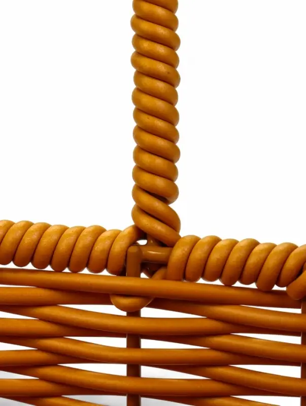 Корзина пластик 17 х 17 х 17 см, ручка16 см металл каркас Заяц, коричневый Корзина пластик 17 х 17 х 17 см, ручка16 см металл каркас Заяц, коричневый