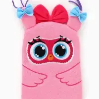 Мочалка детская для купания &laquo;Совушка Соня&raquo;, варежка, из махры, ЦЫП-ЦЫП