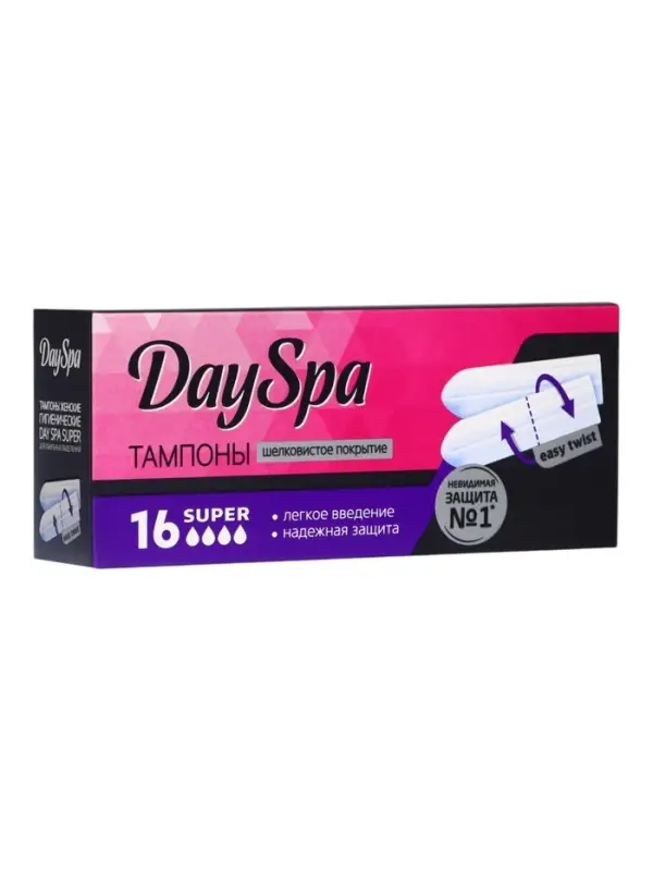 Тампоны &laquo;Day Spa&raquo; Super, 16 шт.