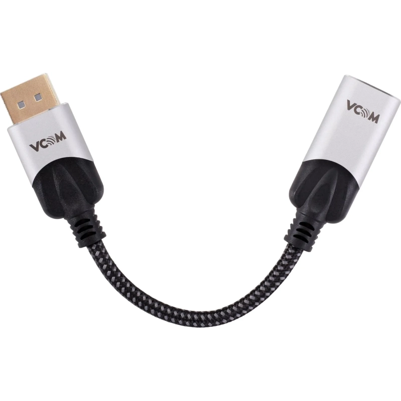Адаптер DisplayPort(M) ---> HDMI(F) 0.15m 4K@60Hz VCOM <CG621M-0.15