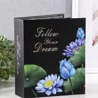 Фотоальбом "Цветы" 200ф 10X15см, ПП карм., черные страницы Фотоальбом "Цветы" 200ф 10X15см, ПП карм., черные страницы