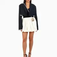 Сумка мини-клатч на магните, в форме ракушки, жёсткий корпус, на длинной цепочке, золотистая