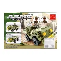 Конструктор &laquo;Военный джип&raquo;, 108 деталей