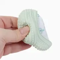 Прорезыватель на ручку для зубов &laquo;Кактусы&raquo;, светло-зеленый