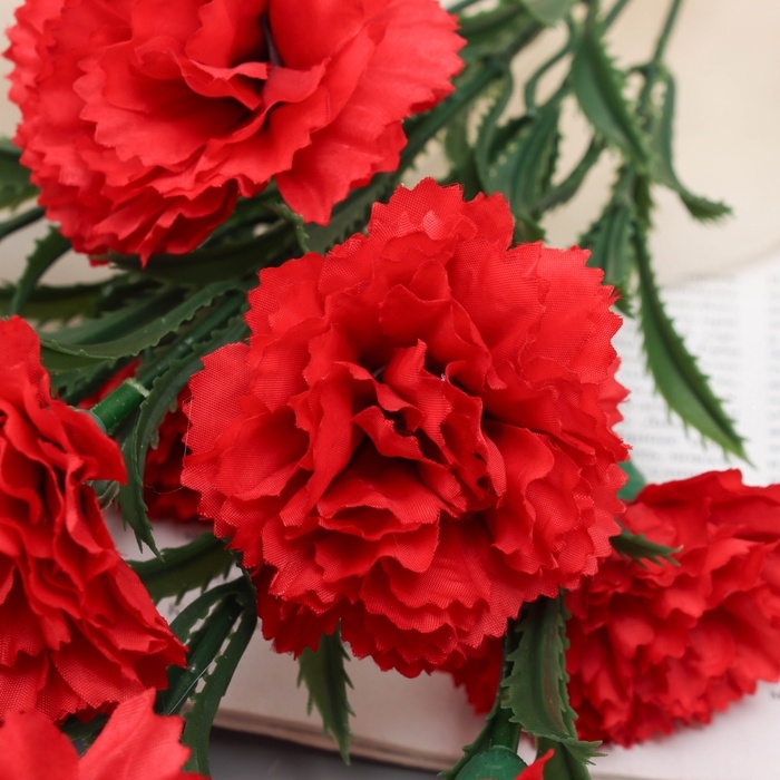 Букет Букет "Гвоздика галант шёлк" 39 см, микс