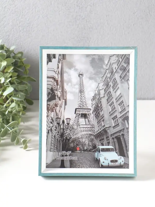 Фоторамка пластик 15х20 см "Данте" голубая лагуна 20,8х15,8х2,5 см
