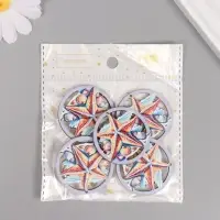 Декор для творчества дерево "Морская звезда" 4х4х0,3 см Декор для творчества дерево "Морская звезда" 4х4х0,3 см